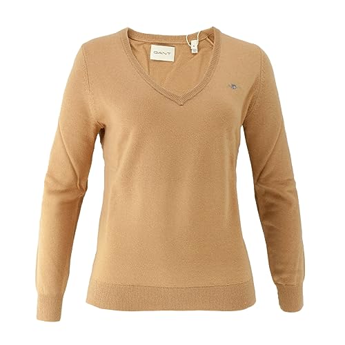 GANT Damen Extrafine V-Neck Pullover von GANT