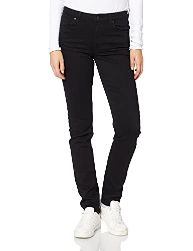 GANT Damen FARLA SUPER Stretch Jeans Freizeithose, Black, 33W / 32L von GANT