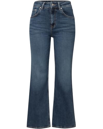GANT Damen Kick Flare Denim Jeans, Dark Blue Vintage, 34W von GANT