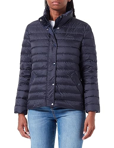 GANT Damen Light DOWN Jacket Jacke, Evening Blue, Standard von GANT