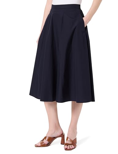 GANT Damen Lightweight Chino Skirt Rock, Evening Blue, 42 GANT Damen Lightweight Chino Skirt Rock, Evening Blue, 42 von GANT