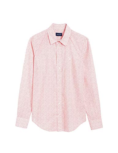 GANT Damen O1. Micro Floral Shirt Hemd, Weiß (White 110), 42 von GANT