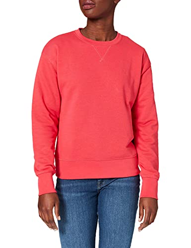 GANT Damen ORIGINAL C-Neck Sweat Sweatshirt, Watermelon RED, XL von GANT