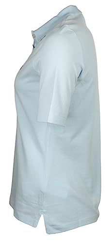GANT Damen ORIGINAL LSS Pique Polohemd, Waterfall Blue, Standard von GANT