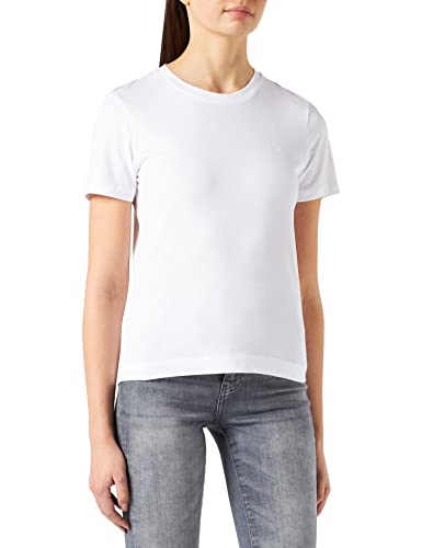 GANT Damen ORIGINAL SS T-Shirt, Weiß (White 110), (Herstellergröße: XX-Large) von GANT