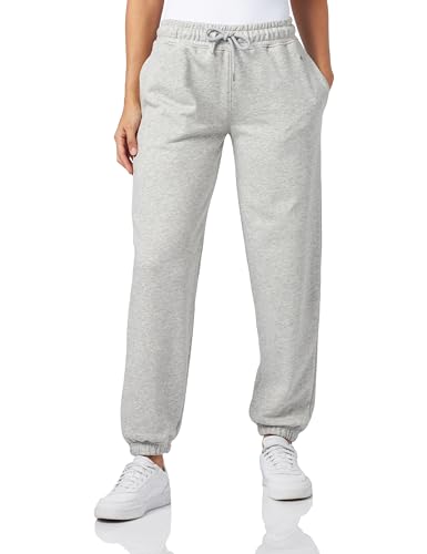 GANT Damen REG Shield Sweatpants Freizeithose, Light Grey Melange, L von GANT