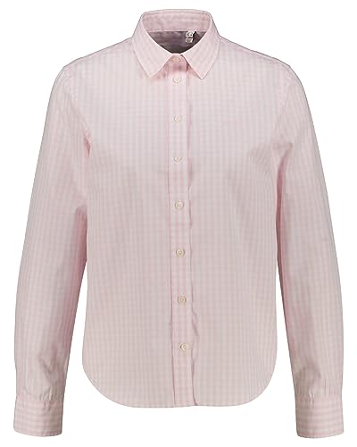 GANT Damen Reg Poplin Gingham Shirt Klassisches Hemd, Light Pink, 36 EU von GANT