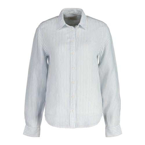 GANT Damen Shirt Regular Fit Leinenhemd mit Streifen von GANT
