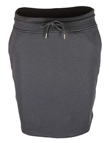 GANT Damen Tonal Shield Sweat Skirt Rock, Blau (Evening Blue 433), 40 (Herstellergröße: L) von GANT