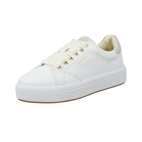 GANT FOOTWEAR Damen AVINO Sneaker, White, 42 EU GANT FOOTWEAR Damen AVINO Sneaker, White, 42 EU von GANT