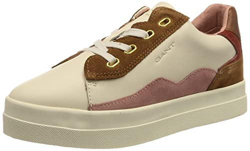 GANT FOOTWEAR Damen AVONA Sneaker, Cream Multi, 41 EU von GANT