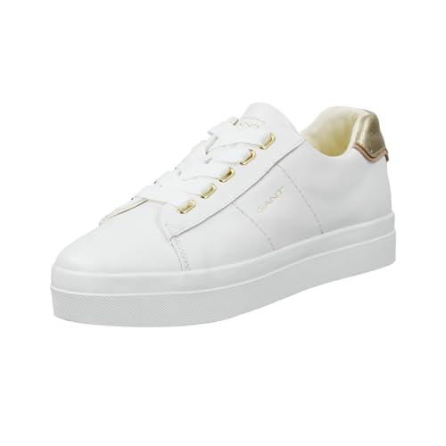 GANT FOOTWEAR Damen AVONA Sneaker, White, 39 EU GANT FOOTWEAR Damen AVONA Sneaker, White, 39 EU von GANT