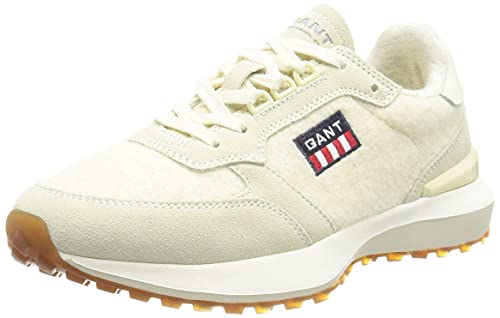 GANT FOOTWEAR Damen Abrilake Sneaker, Cream, 41 EU von GANT