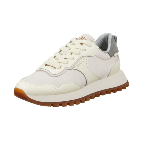 GANT FOOTWEAR Damen CAFFAY Sneaker, Cream, 39 EU GANT FOOTWEAR Damen CAFFAY Sneaker, Cream, 39 EU von GANT