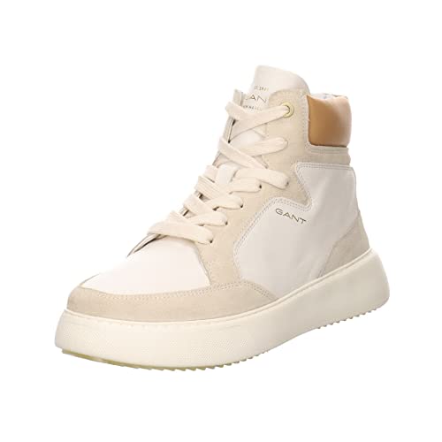 GANT FOOTWEAR Damen CUSTLY Halblange Stiefel, Cream/Natural, 42 EU von GANT