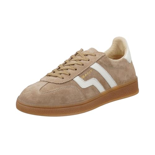 GANT FOOTWEAR Damen CUZIMA Sneaker, Desert Brown/Off White, 37 EU von GANT