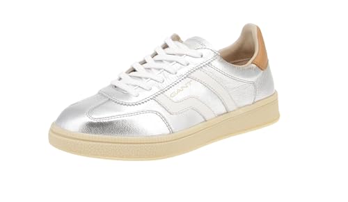 GANT FOOTWEAR Damen CUZIMA Sneaker, Silver, 38 EU GANT FOOTWEAR Damen CUZIMA Sneaker, Silver, 38 EU von GANT
