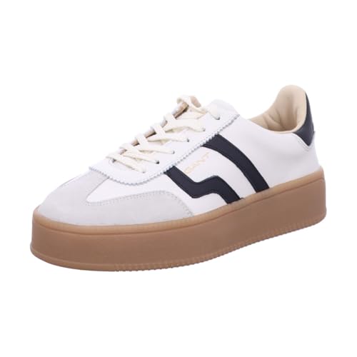 GANT FOOTWEAR Damen CUZMANI Sneaker, Weiß, 38 EU GANT FOOTWEAR Damen CUZMANI Sneaker, Weiß, 38 EU von GANT