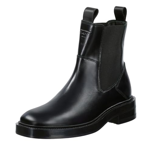 GANT FOOTWEAR Damen FALLWI Stiefelette, Black, 39 EU von GANT