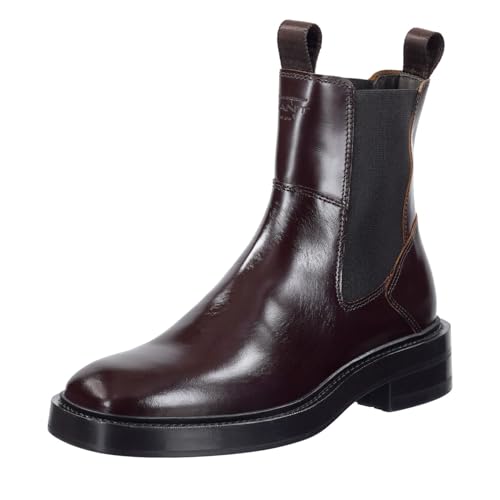 GANT FOOTWEAR Damen FALLWI Stiefelette, Dark Brown, 37 EU von GANT