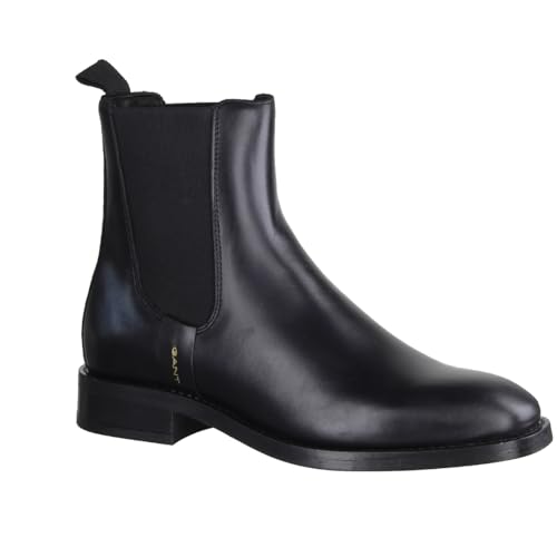 GANT FOOTWEAR Damen FAYY Chelsea-Stiefel, Black, 40 EU von GANT