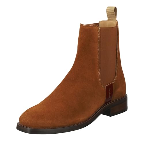 GANT FOOTWEAR Damen FAYY Chelsea-Stiefel, Cognac, 38 EU von GANT