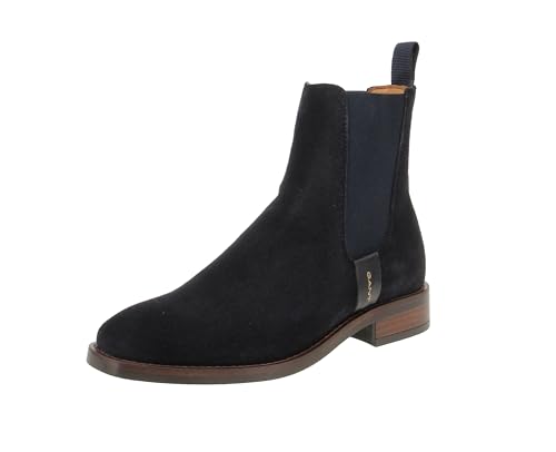 GANT FOOTWEAR Damen FAYY Chelsea-Stiefel, Marine, 36 EU von GANT