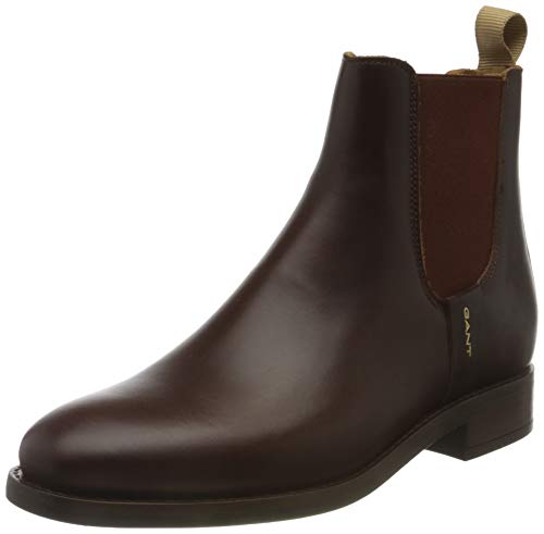 GANT FOOTWEAR Damen FAYY Chelsea-Stiefel, Sienna Brown, 36 EU von GANT