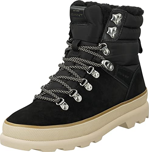 GANT FOOTWEAR Damen FRENNY Halblange Stiefel, Black, 36 EU von GANT