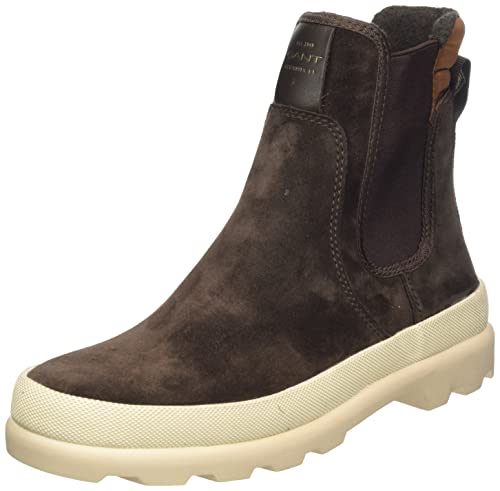 GANT FOOTWEAR Damen Frenny Boot Chelsea-Stiefel, Dark Brown, 40 EU von GANT