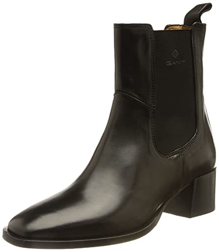 GANT FOOTWEAR Damen Linsy Boot Chelsea-Stiefel, Black, 40 EU von GANT