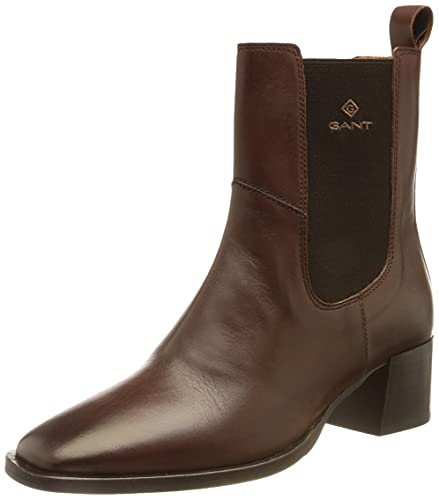 GANT FOOTWEAR Damen Linsy Boot Chelsea-Stiefel, Cognac, 39 EU von GANT