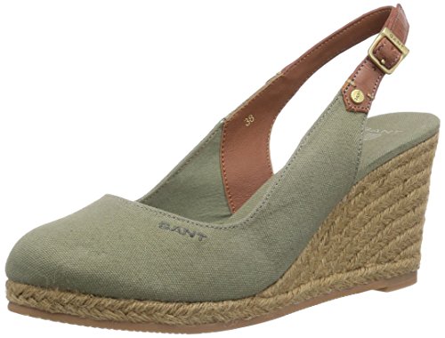 GANT FOOTWEAR Damen Madison Espadrilles, Grün (Army Green G71) von GANT