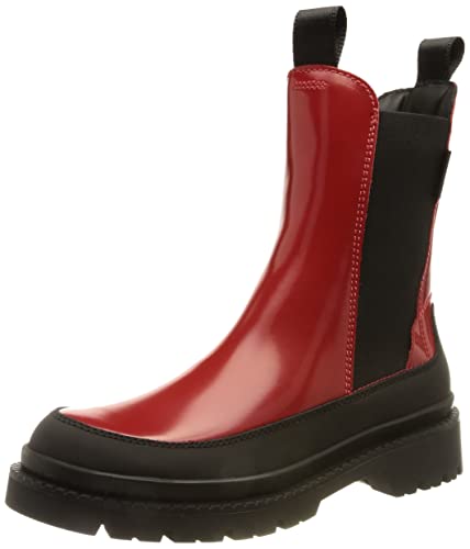 GANT FOOTWEAR Damen Prepnovo Boot Chelsea-Stiefel, red/Black, 38 EU von GANT