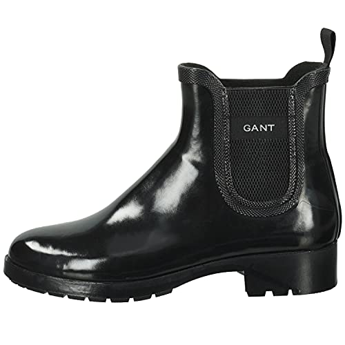 GANT FOOTWEAR Damen Rubbersy Rubber Boot Gummistiefel, Black, 40 EU von GANT