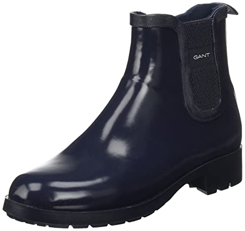 GANT FOOTWEAR Damen Rubbersy Rubber Boot Gummistiefel, ivy Green/Black, 39 EU von GANT