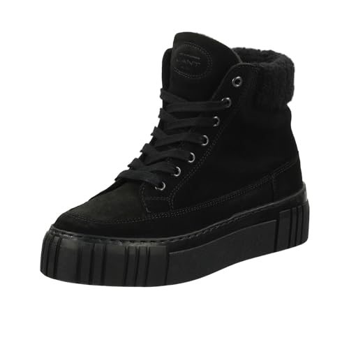 GANT FOOTWEAR Damen SNOWMONT Stiefelette, Black, 37 EU von GANT