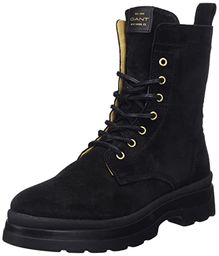 GANT FOOTWEAR Damen Windpeak Mid Boot Stiefelette, Black, 39 EU von GANT