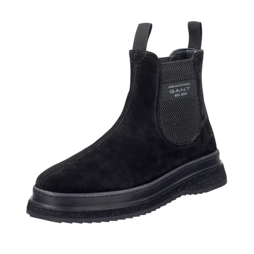 GANT FOOTWEAR Herren BLISTOWN Chelsea-Stiefel, Black, 43 EU von GANT