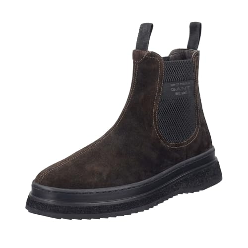 GANT FOOTWEAR Herren BLISTOWN Chelsea-Stiefel, Espresso Brown, 44 EU von GANT