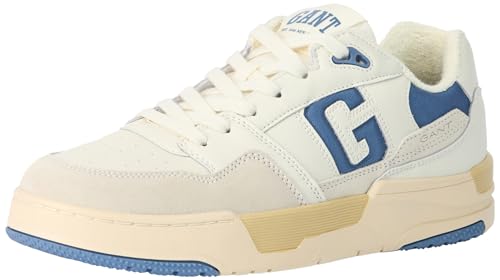 GANT FOOTWEAR Herren BROOKPAL Sneaker, White/Dove Blue, 42 EU von GANT