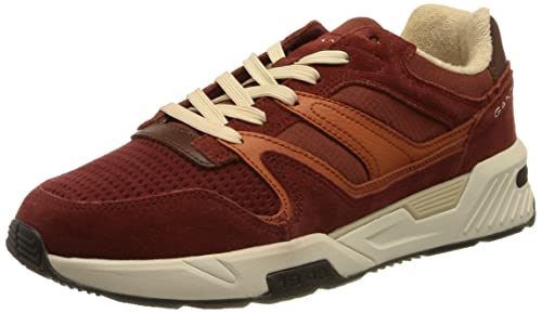 GANT FOOTWEAR Herren CARST Sneaker, Burgundy, 43 EU von GANT