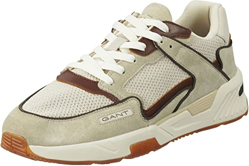 GANT FOOTWEAR Herren CARST Sneaker, beige/Earth, 45 EU von GANT