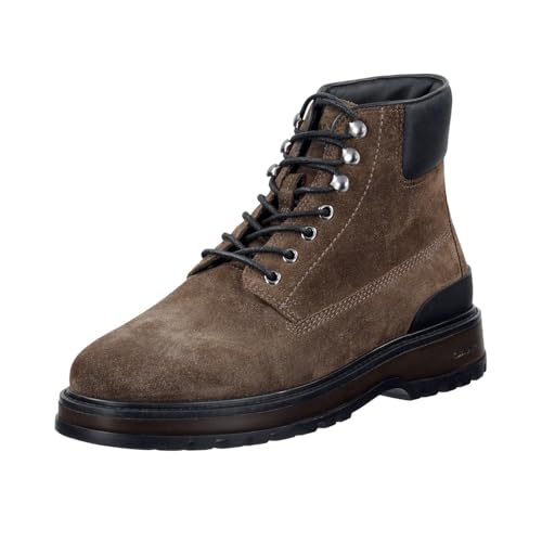 GANT FOOTWEAR Herren CLAFTON Stiefelette, Dark Gray, 41 EU von GANT