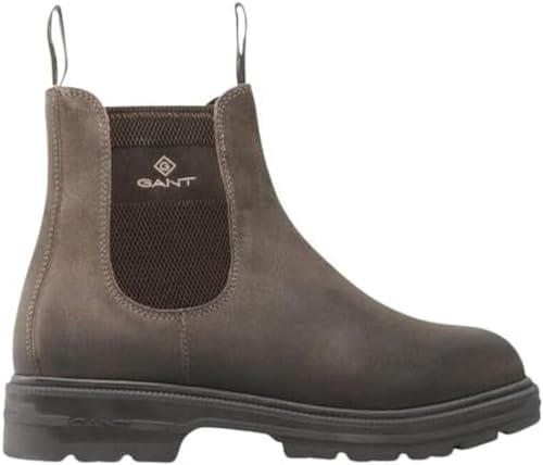 GANT FOOTWEAR Herren GRETTY Chelsea-Stiefel, Taupe, 42 EU von GANT