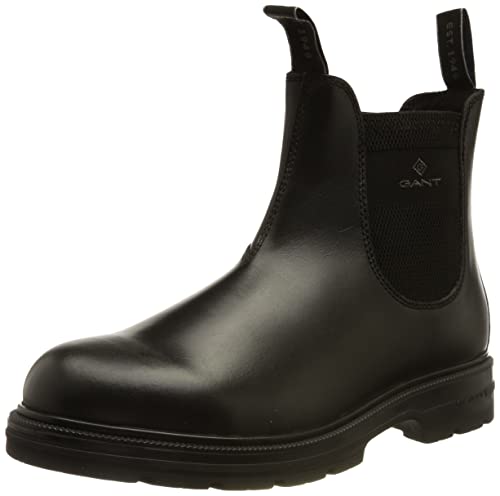 GANT FOOTWEAR Herren Gretty Boot Chelsea-Stiefel, Black, 43 EU von GANT