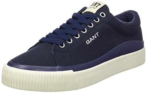 GANT FOOTWEAR Herren JAQCO Sneaker, Marine, 45 EU von GANT