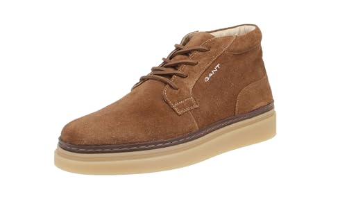 GANT FOOTWEAR Herren KINZOON Stiefelette, warm Khaki, 42 EU von GANT