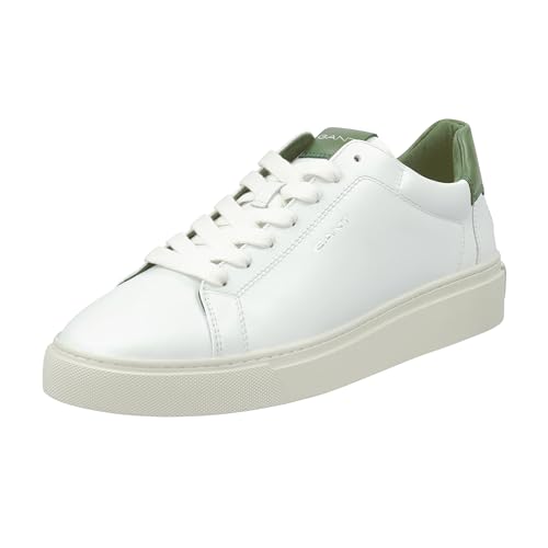 GANT FOOTWEAR Herren MC Julien Sneaker, White/Green, 44 EU von GANT