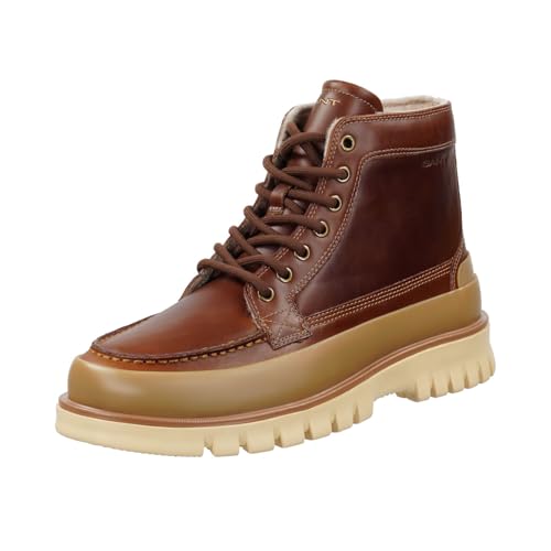 GANT FOOTWEAR Herren NEBRADA Stiefelette, Cognac, 42 EU von GANT